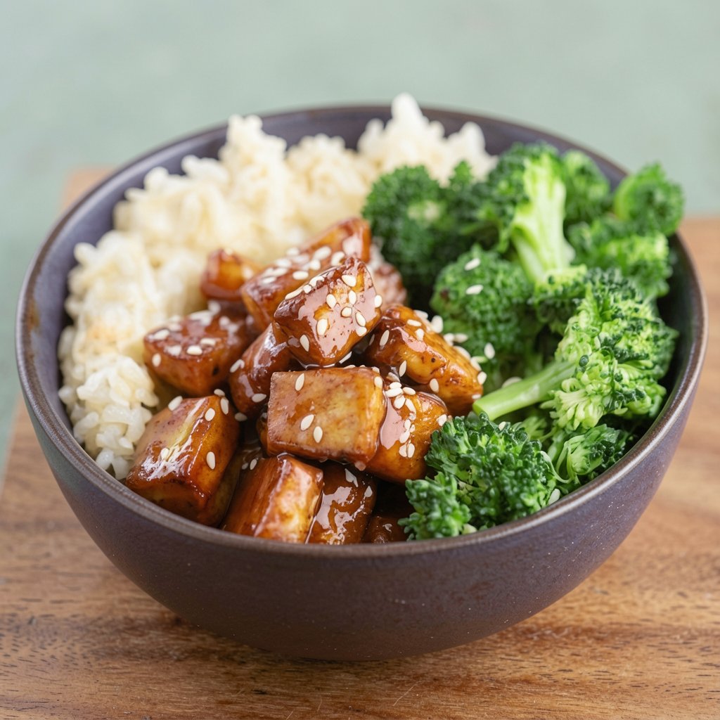 Crispy Baked Tofu with 3 Flavor Options