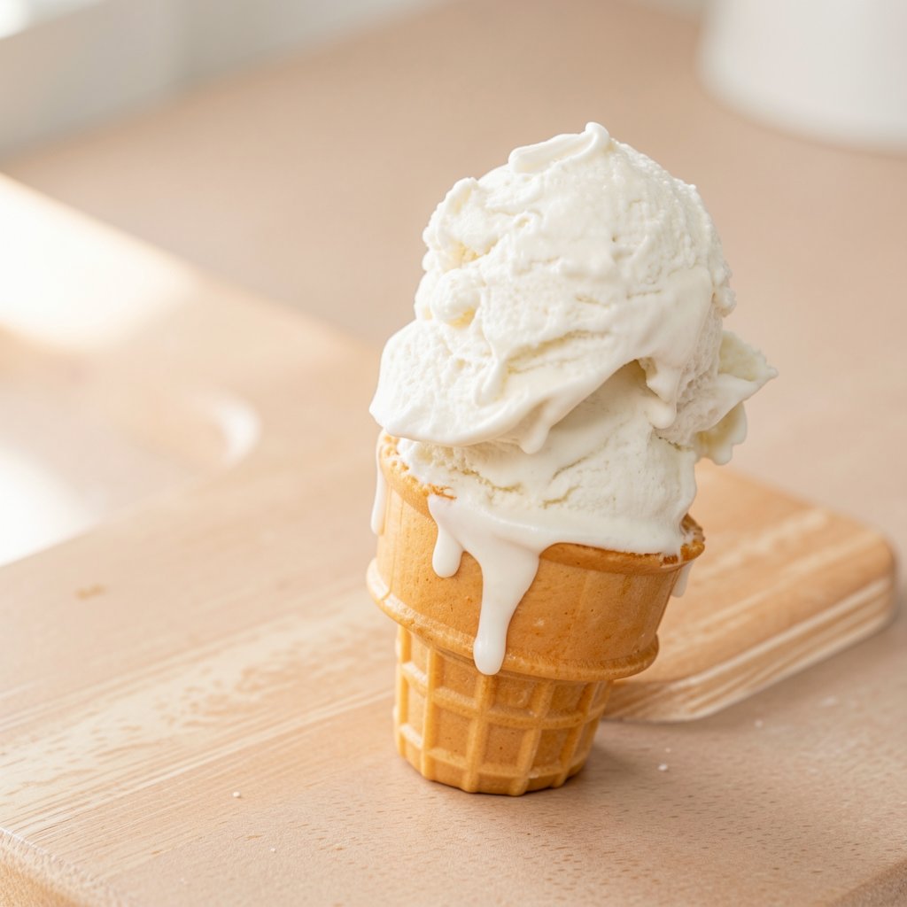 No-Churn Vanilla Ice Cream