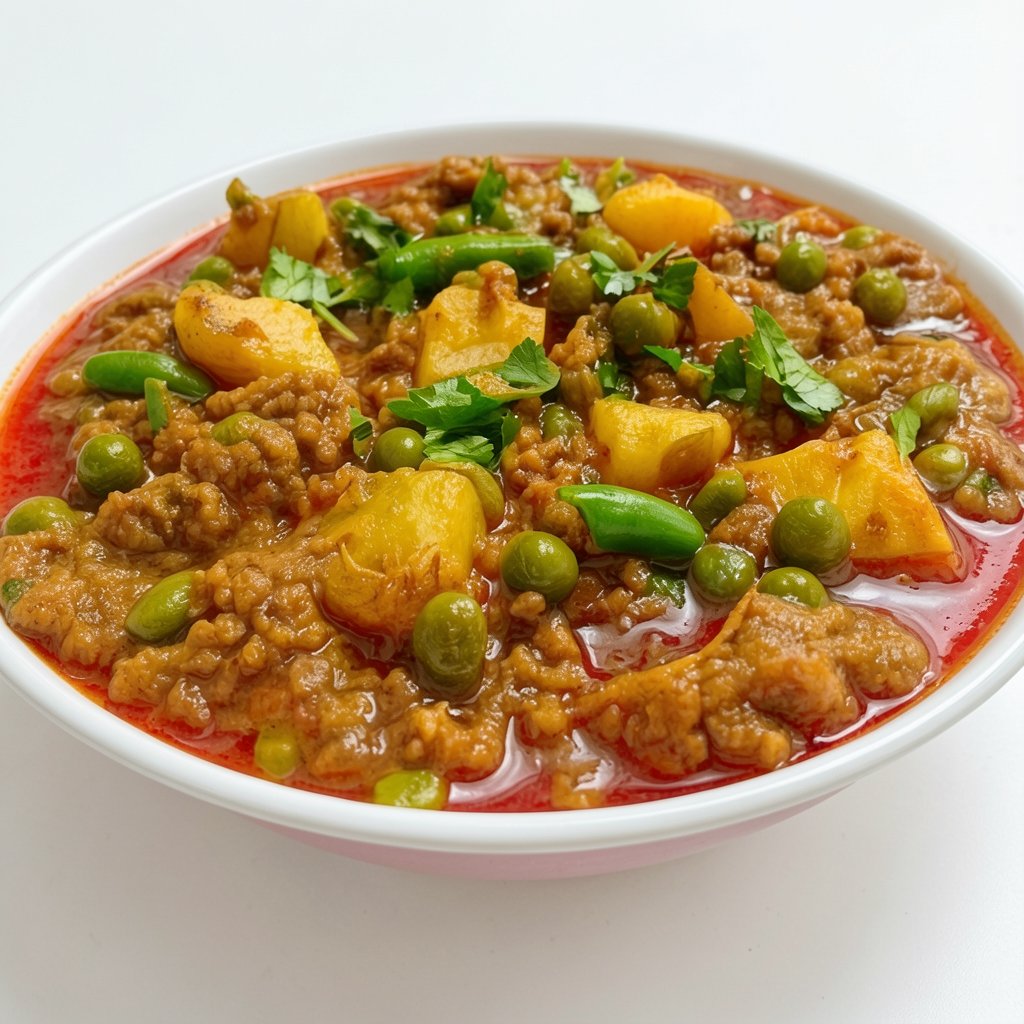 Keema Aloo Matar
