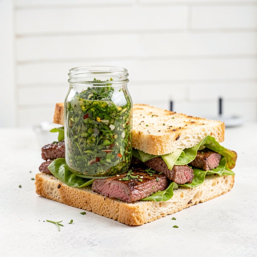 Chimichurri Steak Sandwiches