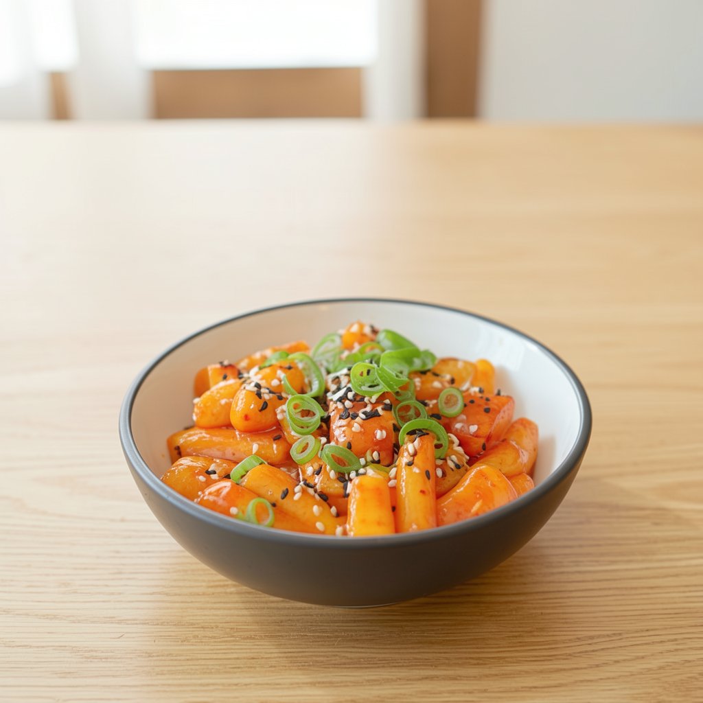 Tteokbokki (Spicy Korean Rice Cakes)
