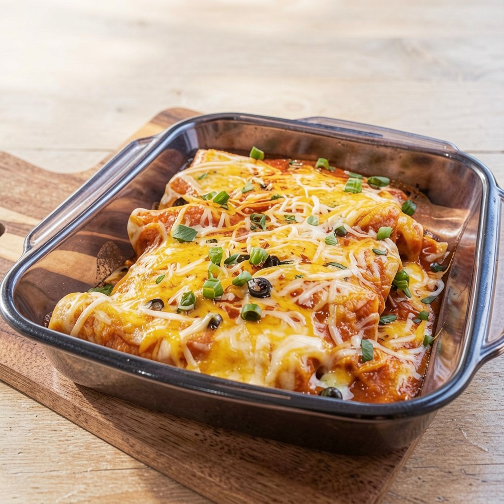 Easy Chicken Enchiladas