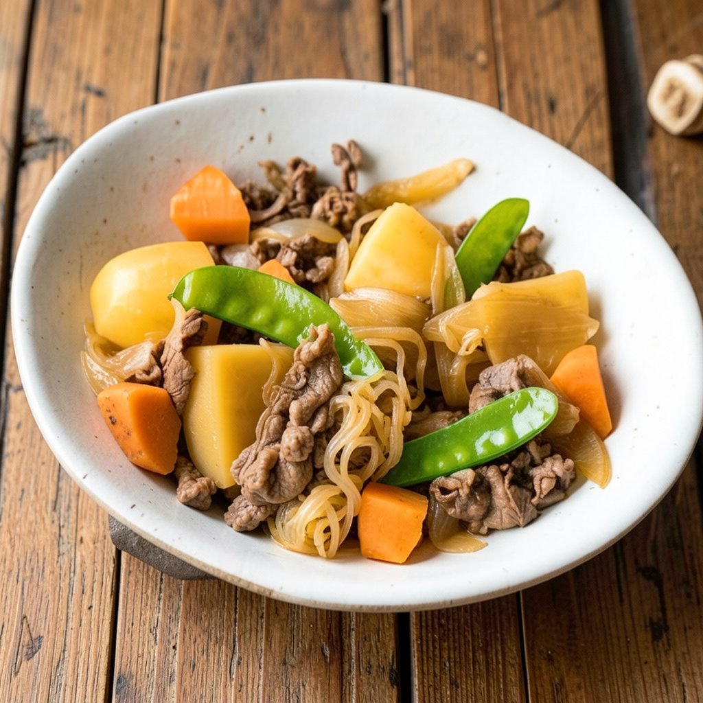 Nikujaga (Japanese Meat and Potato Stew)