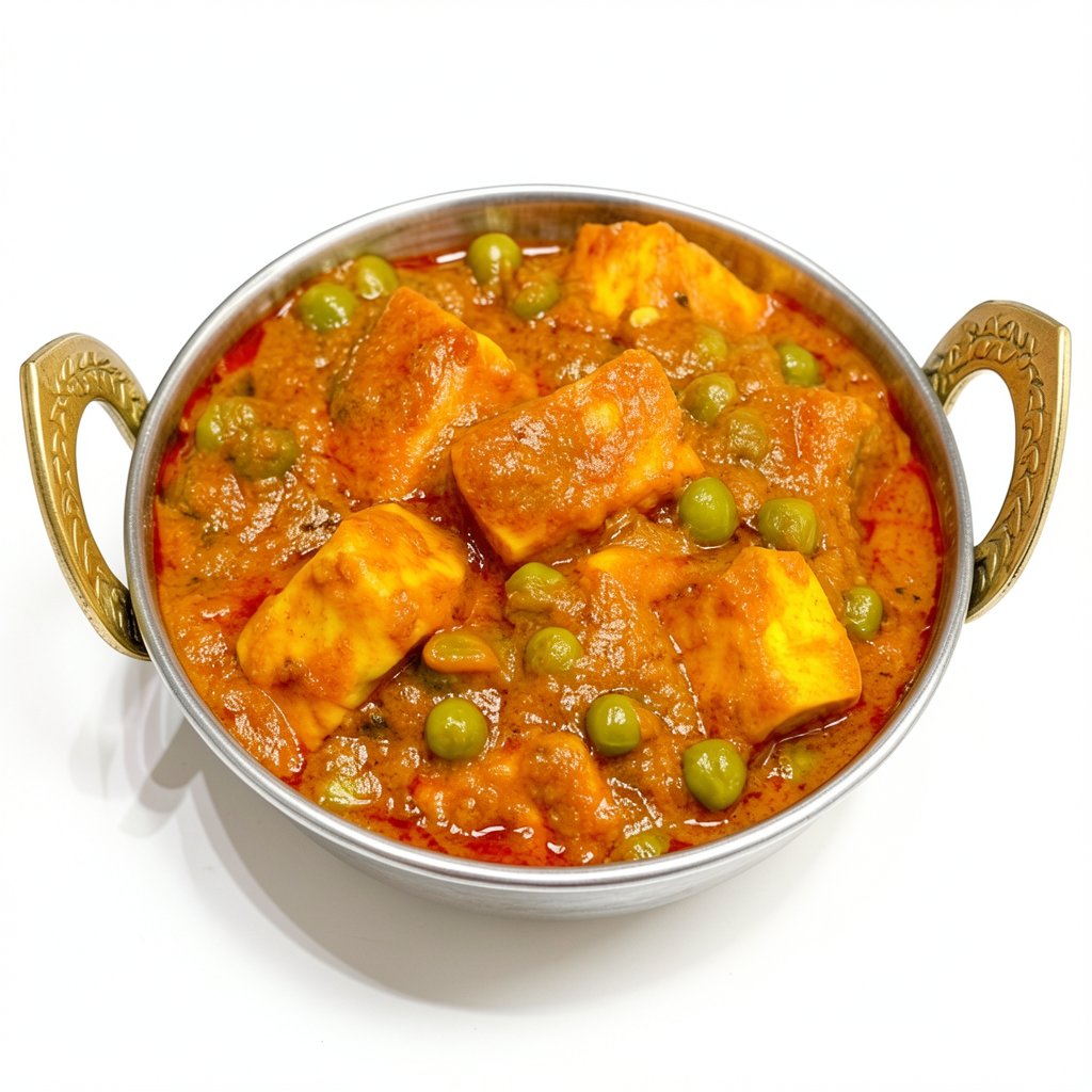 Matar Paneer (Pea and Paneer Curry)