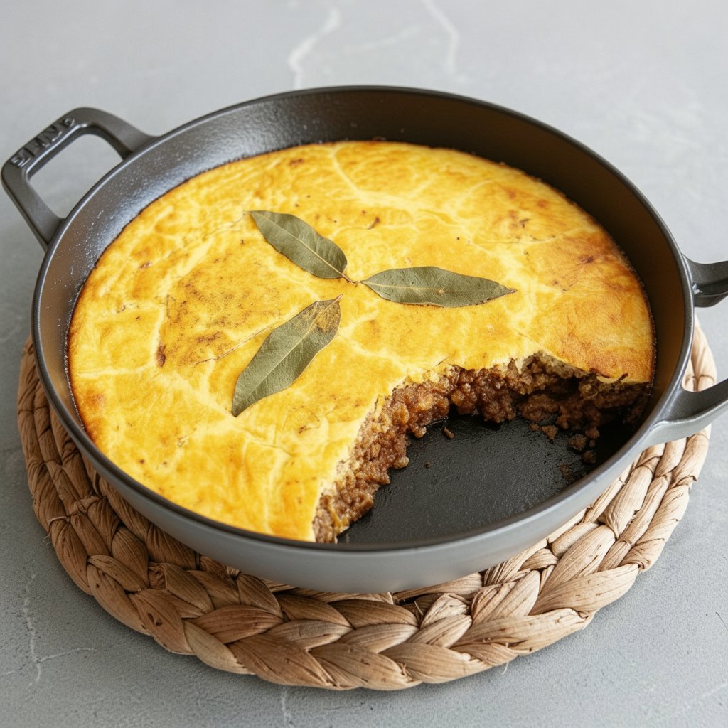Bobotie (South African Curry Beef Casserole)
