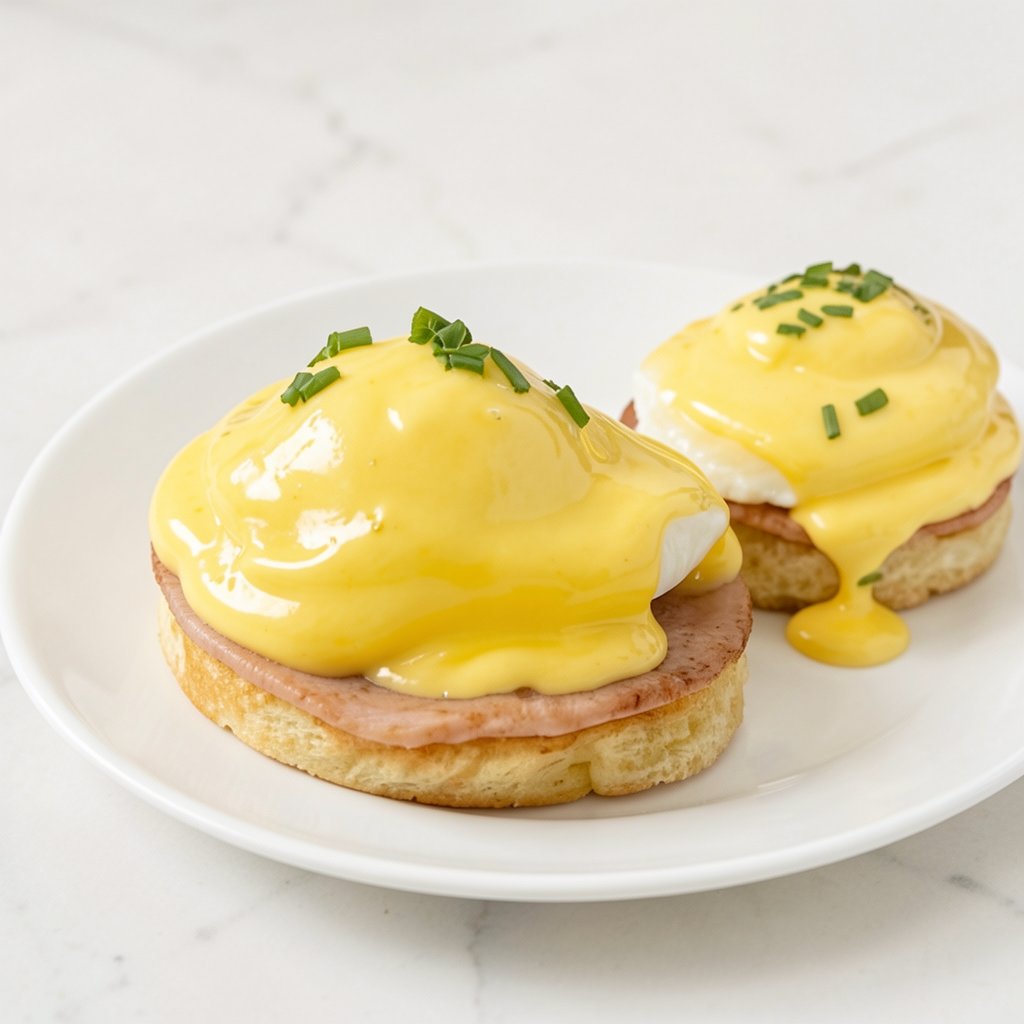 Eggs Benedict Recipe with a 3-Minute Hollandaise Sauce