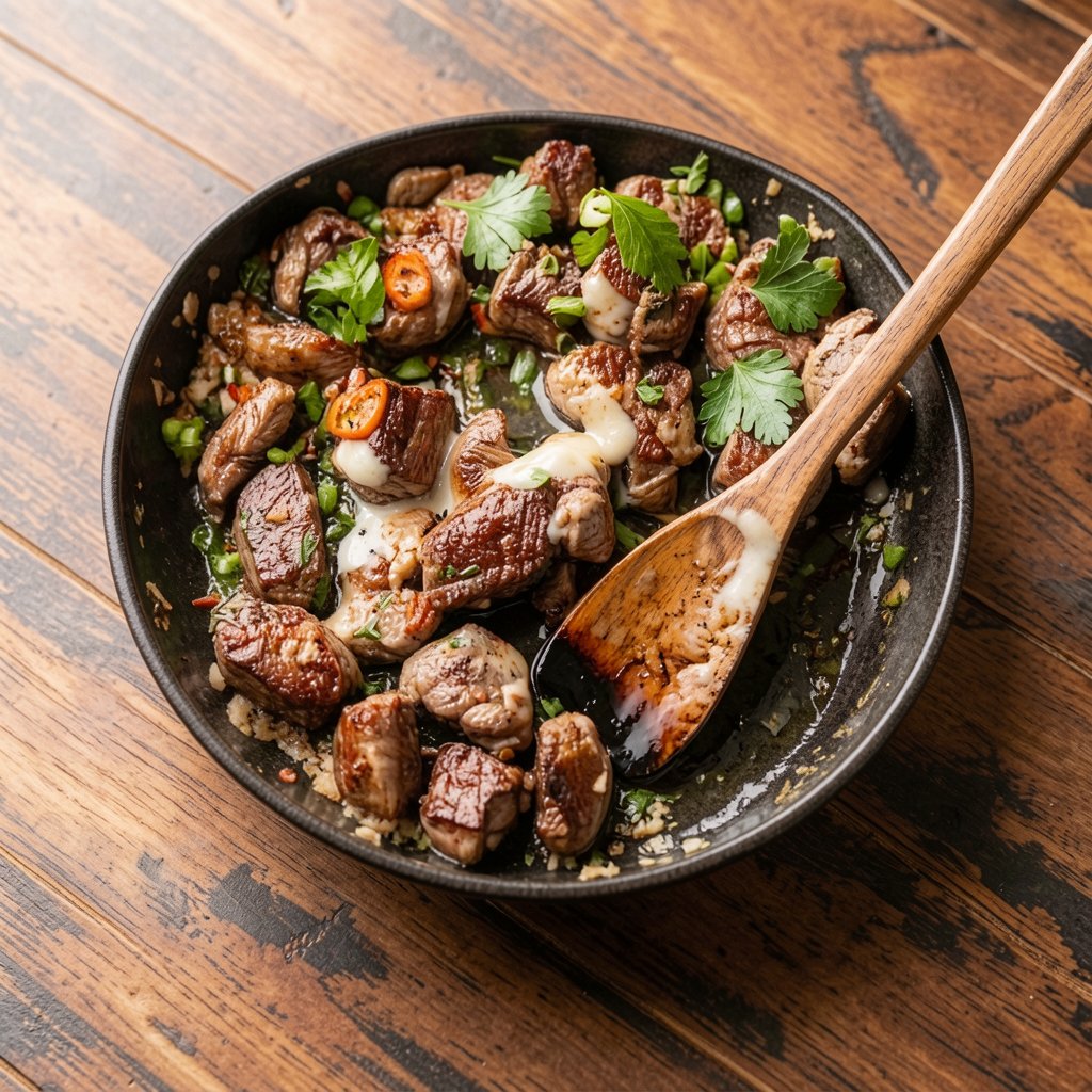 Garlic Butter Steak Bites