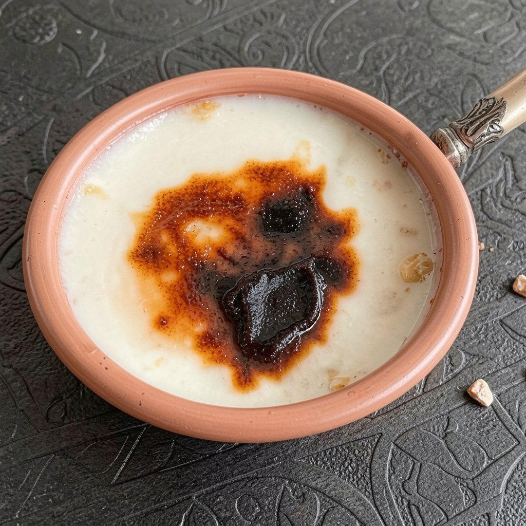 Sütlaç (Turkish Oven Baked Rice Pudding)