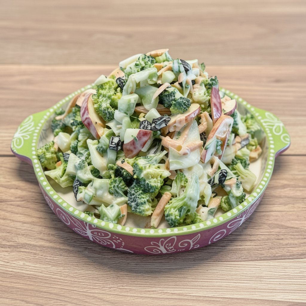 Creamy Broccoli Apple Salad