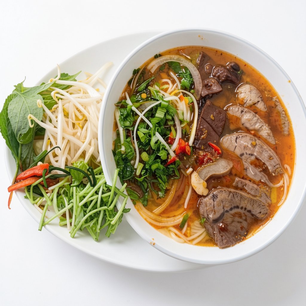 Bun Bo Hue (Spicy Beef Noodle Soup)