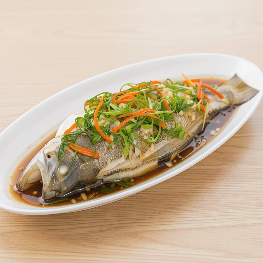 Cantonese Steamed Fish