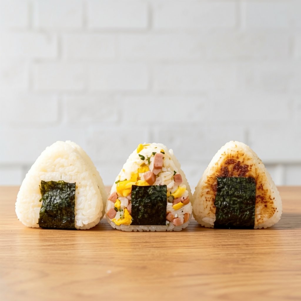 Spam, Egg, and Rice Onigiri