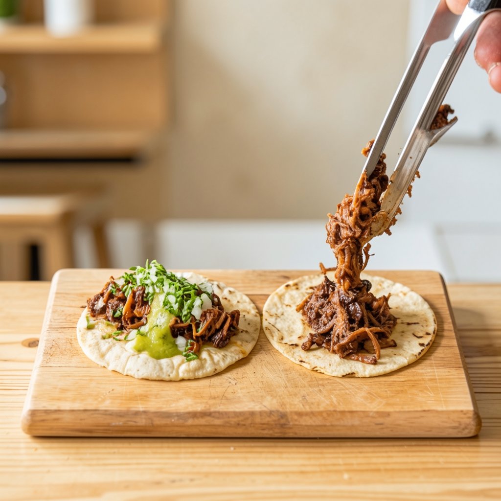Authentic Beef Barbacoa Tacos
