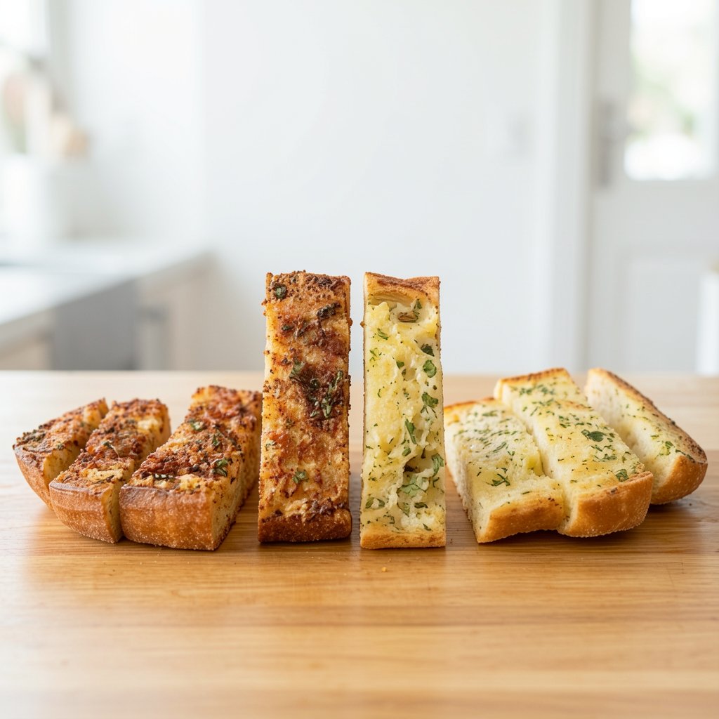 Perfect Homemade Garlic Bread (3 Ways)