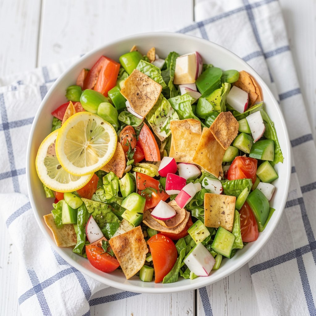 Lebanese Fattoush Salad