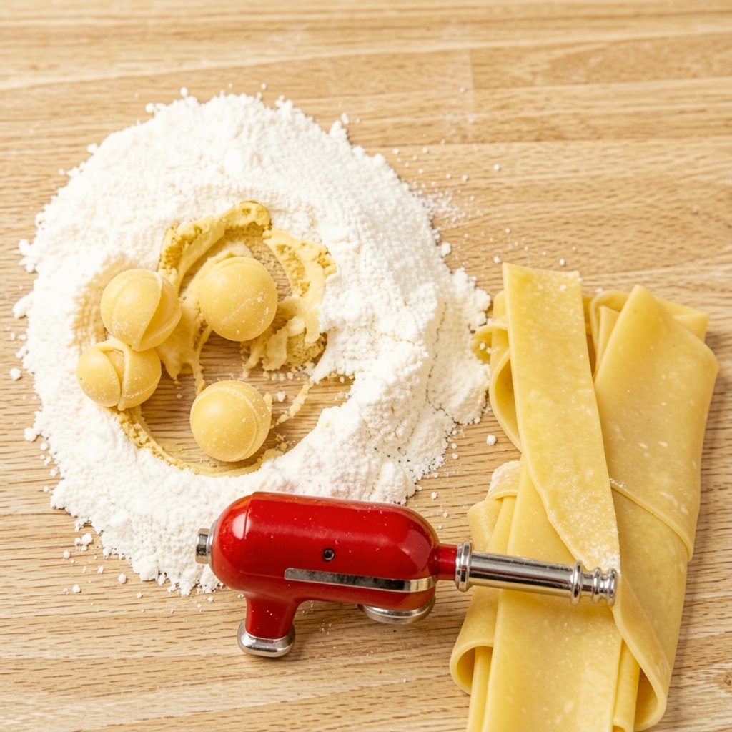Homemade Fresh Pasta: Cavatelli and Pappardelle