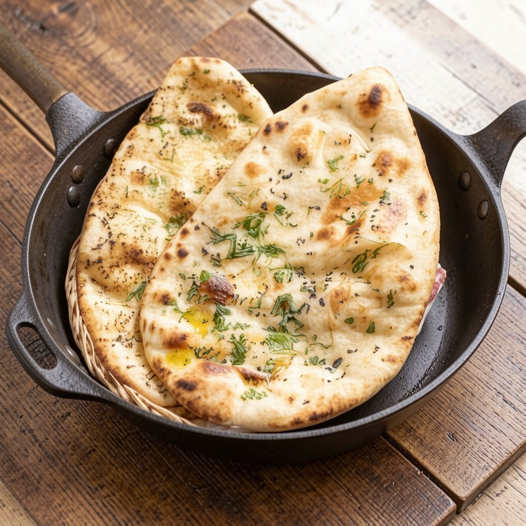 Easy Naan on Tawa