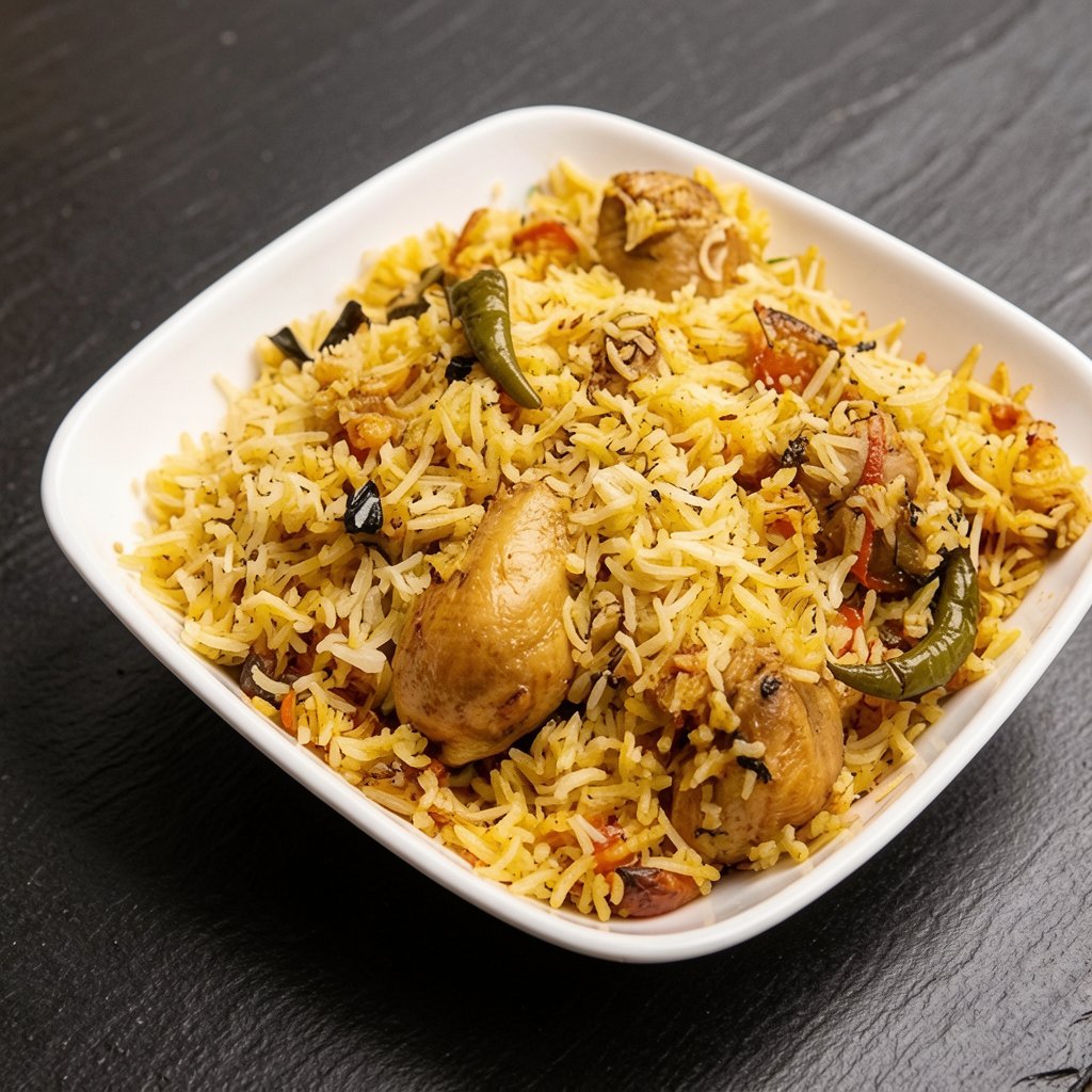 Simple Chicken Biryani