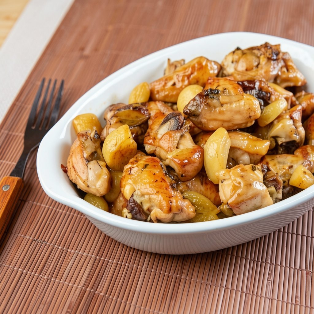 Spanish Garlic Chicken (Pollo al Ajillo)