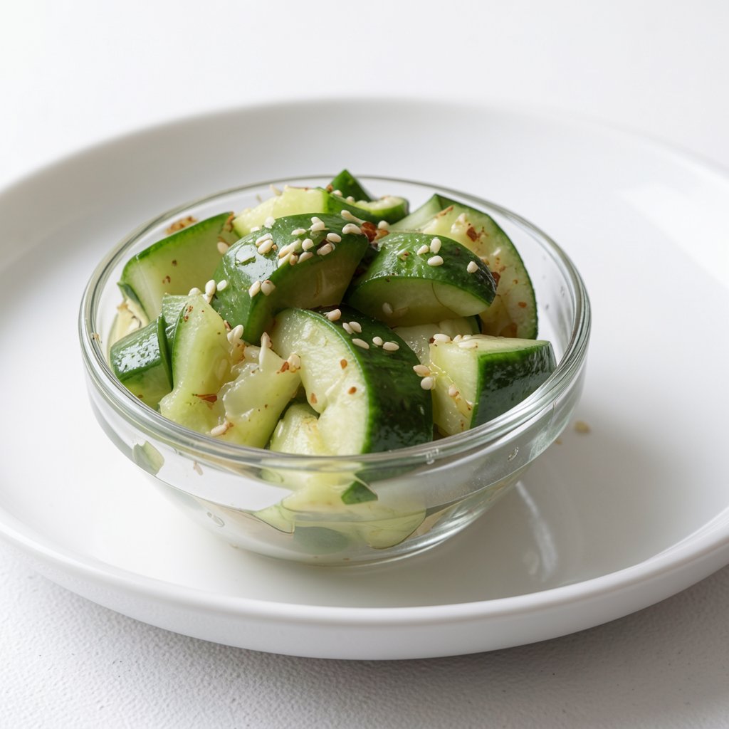 Smashed Cucumber Salad