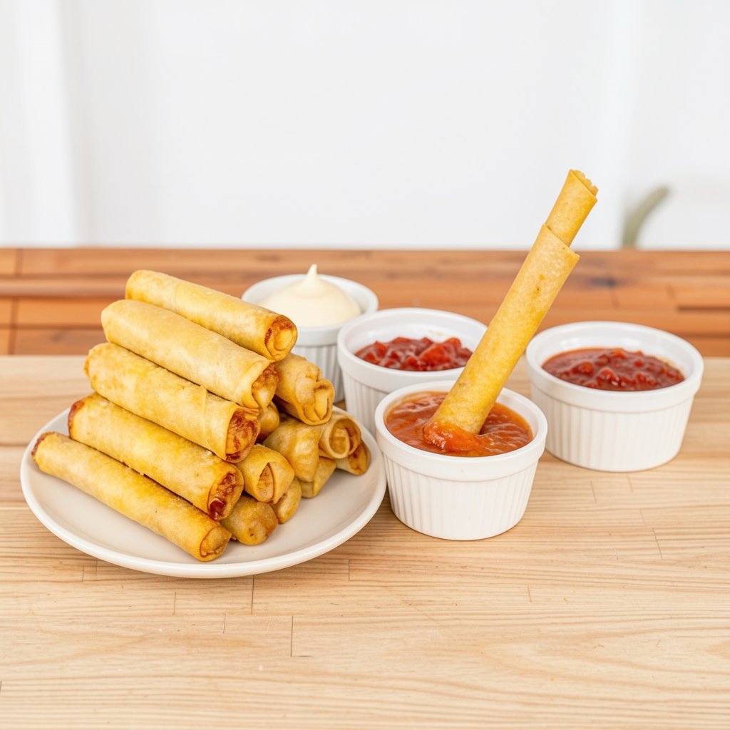 Crispy Spring Rolls At Home (Lumpia)