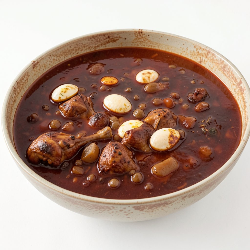 Yetebelete Doro (Ethiopian Braised Chicken)