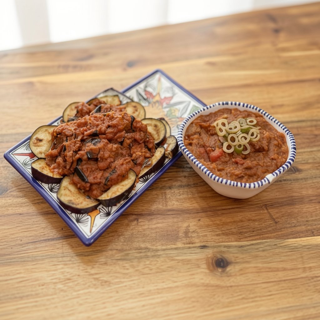 Zaalouk (Moroccan Eggplant Dip)