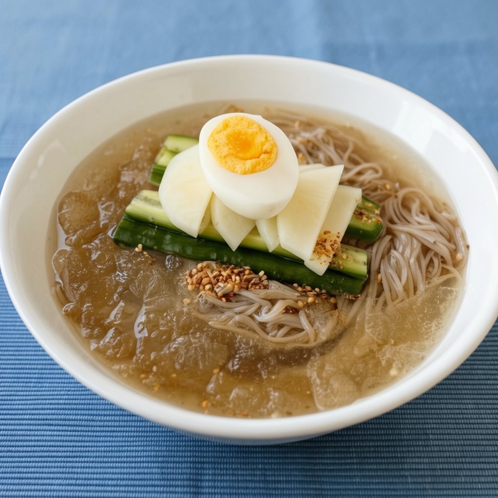 Mul-naengmyeon (Cold Noodle Soup)