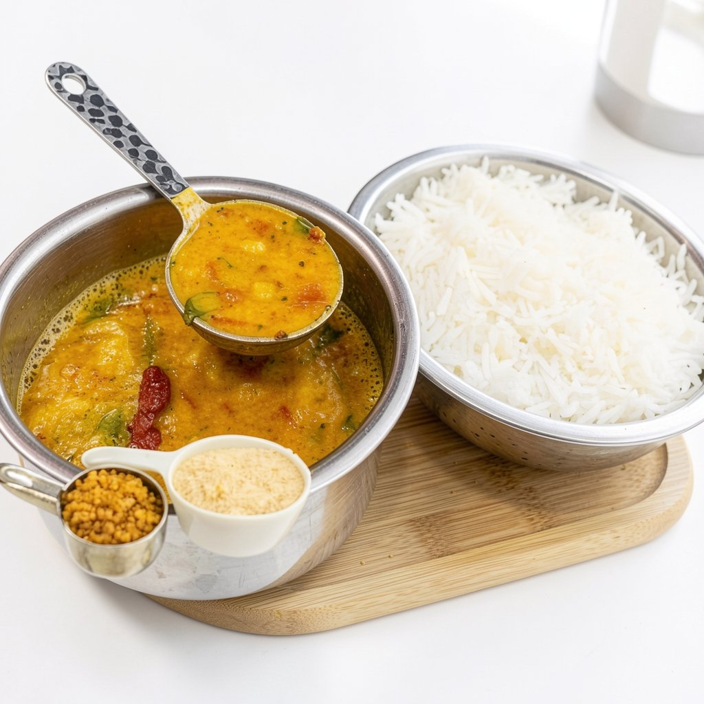 Dal Tadka with Rice