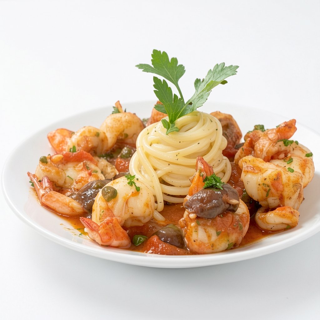 Shrimp Puttanesca