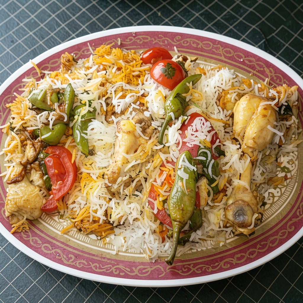 Sindhi Chicken Biryani