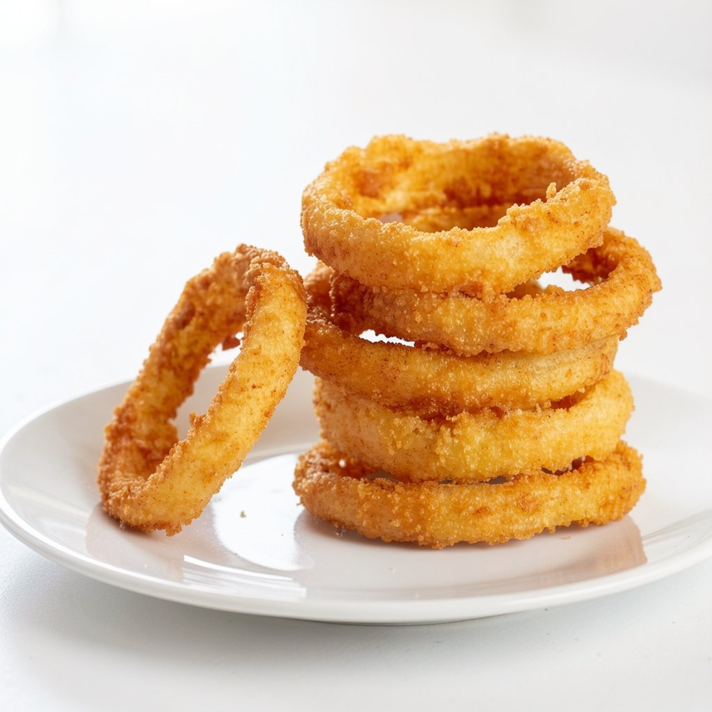 Super Crispy Homemade Onion Rings