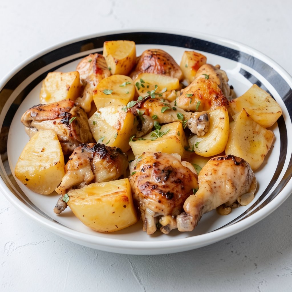 Greek Lemon Chicken and Potatoes