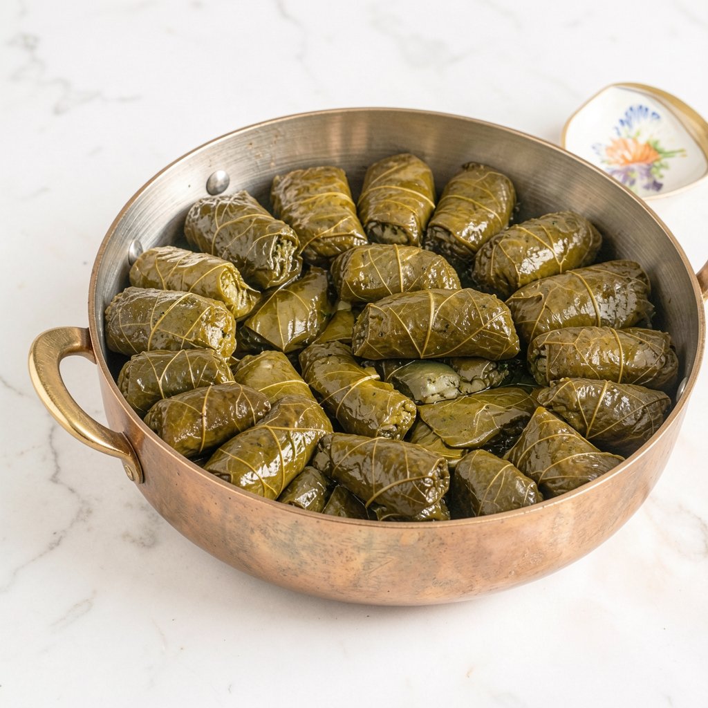 Dolmades (Stuffed Grape Leaves)