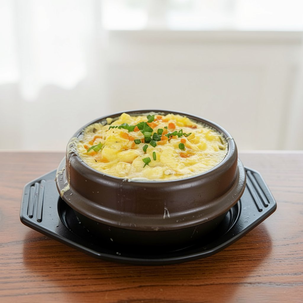 Korean Steamed Eggs (Gyeran Jjim)