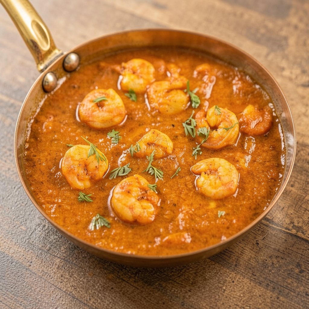 Quick Prawn Masala Curry