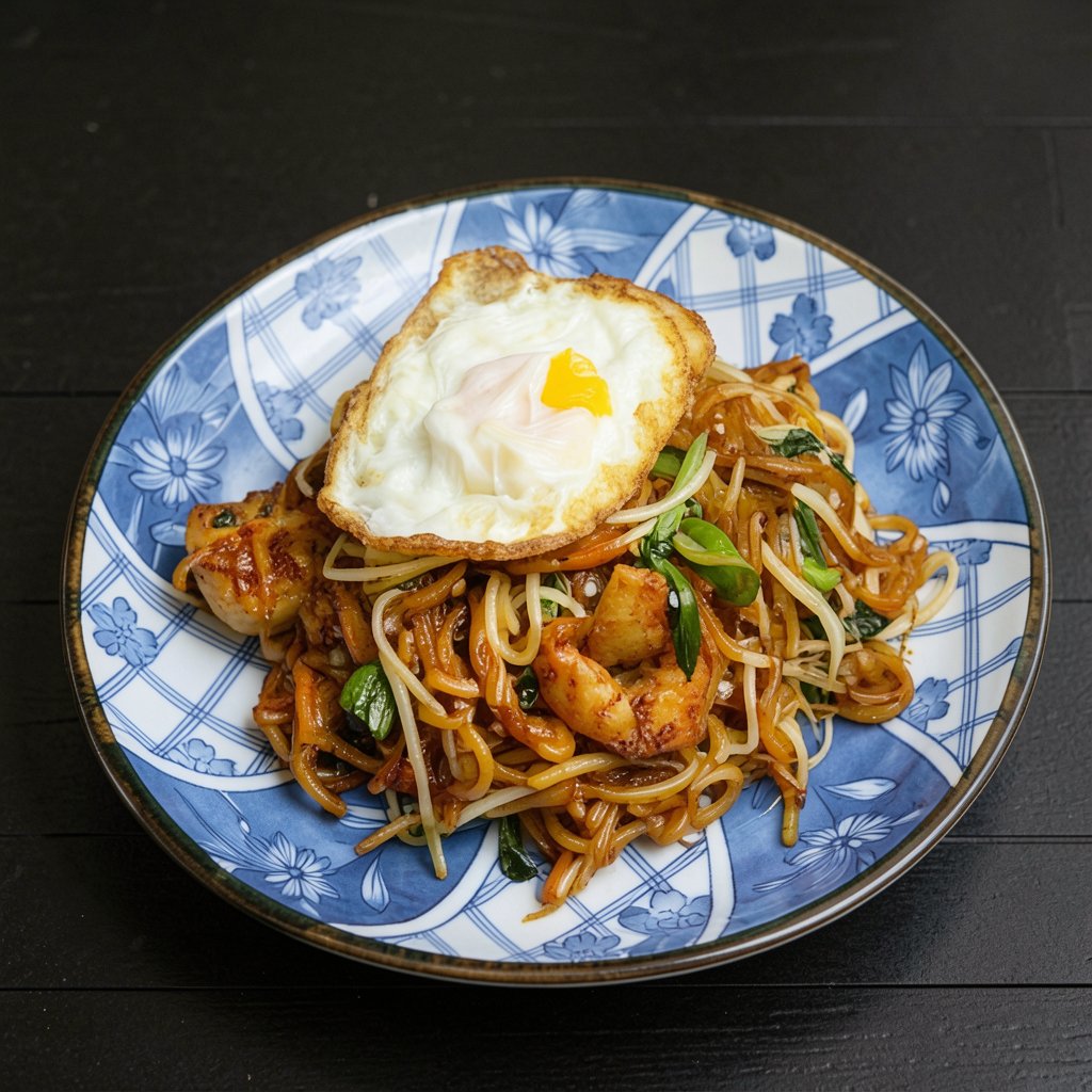 Mie Goreng (Indonesian Stir-fried Noodles)