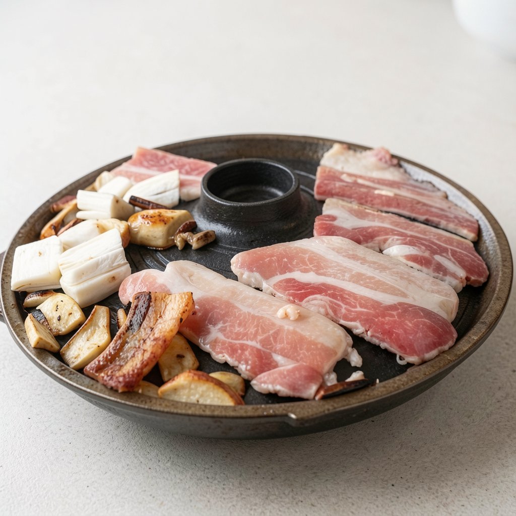 Korean Grilled Pork Belly (Samgyeopsal-gui)