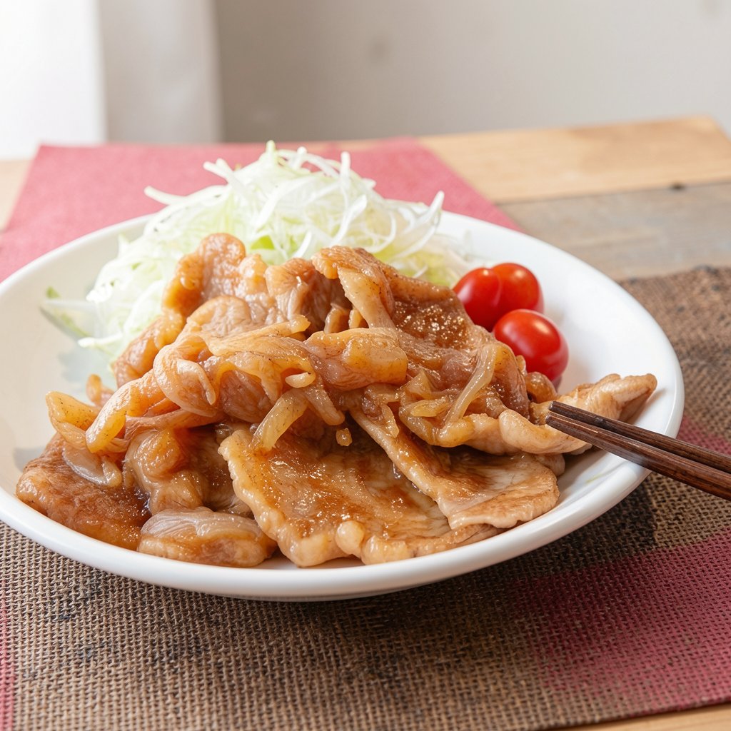 Japanese Ginger Pork (Buta no Shogayaki)