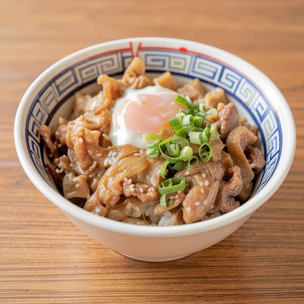 Gyudon (Japanese Beef Bowl)