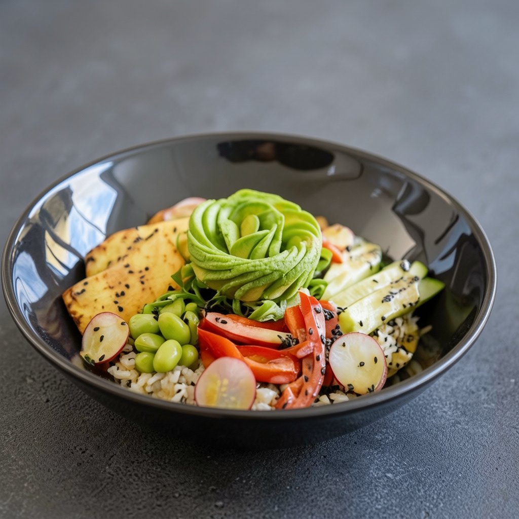 Vegetarian Sushi Buddha Bowl
