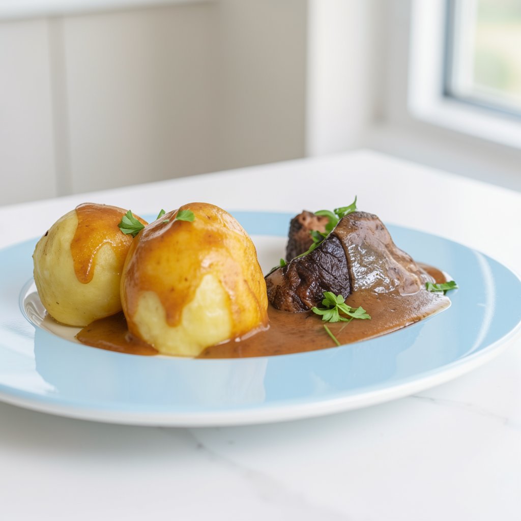 Sauerbraten with Potato Dumplings