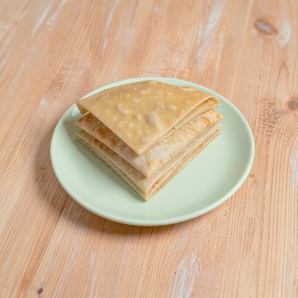 Homemade Samosa Pastry Sheets
