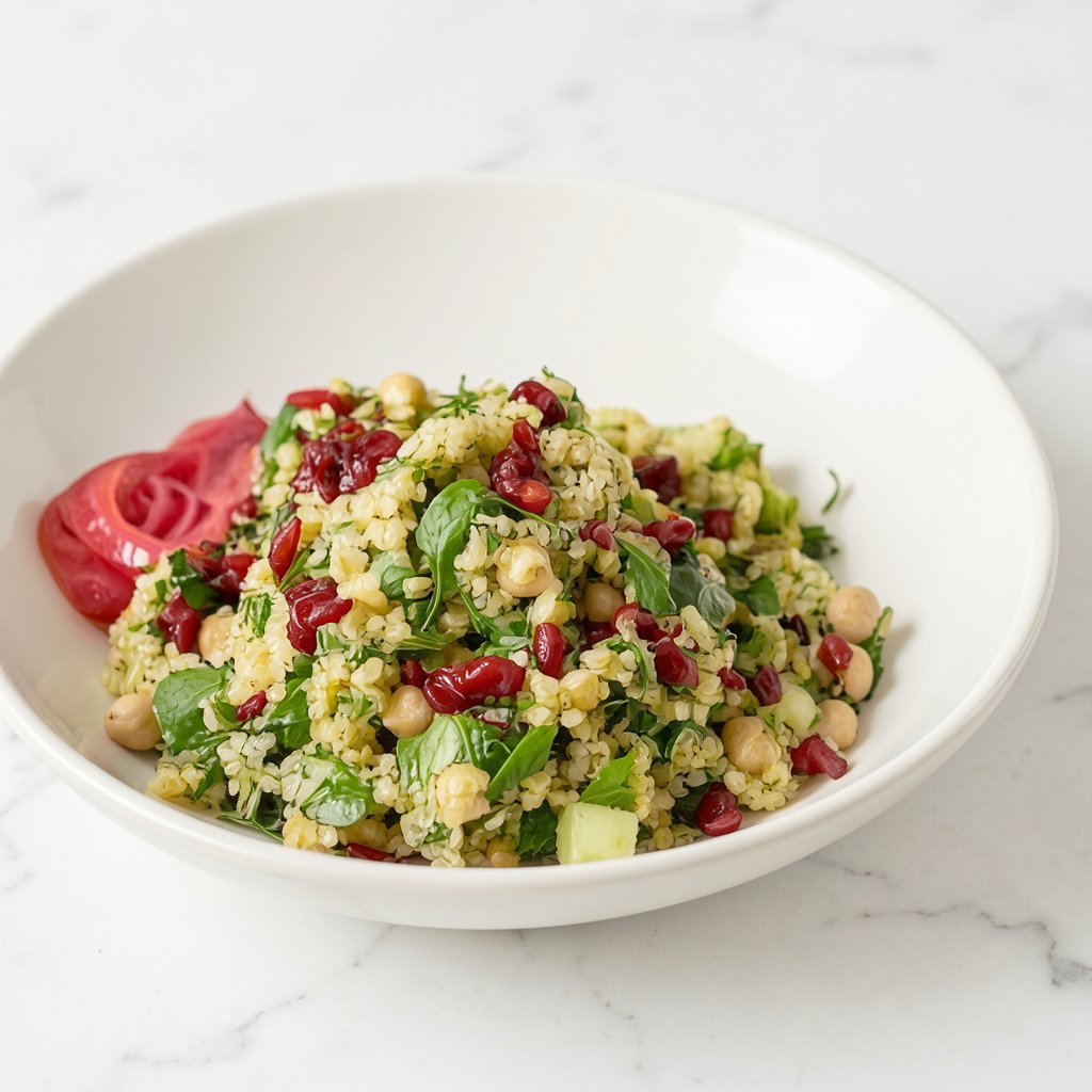 Chickpea and Freekeh Salad