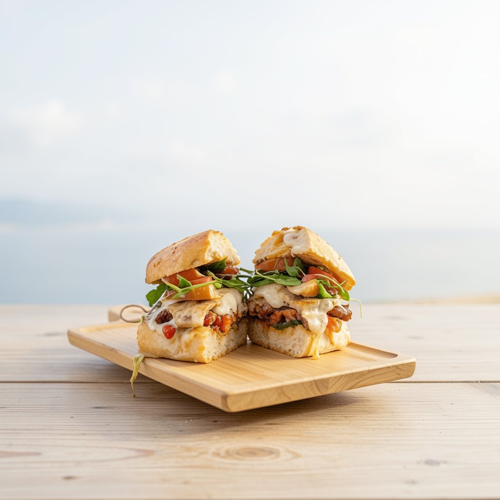 Portuguese Bifana Sandwich