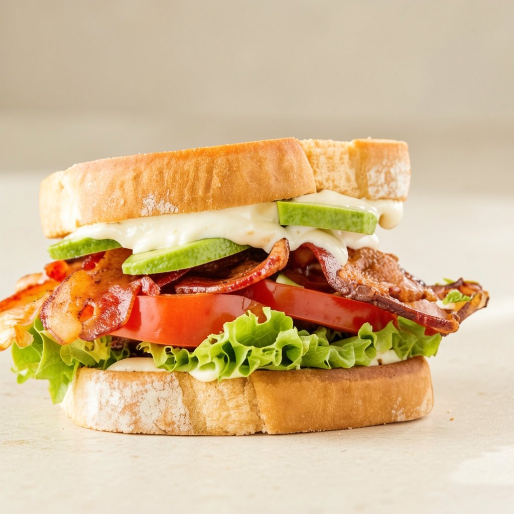 BLT Sandwich with the Best Sauce