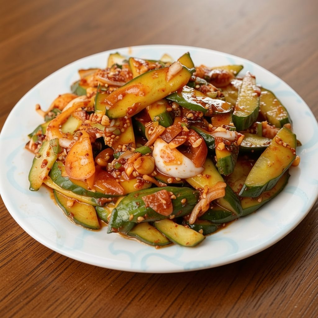 Seasoned Cucumber Salad (Oi Muchim)