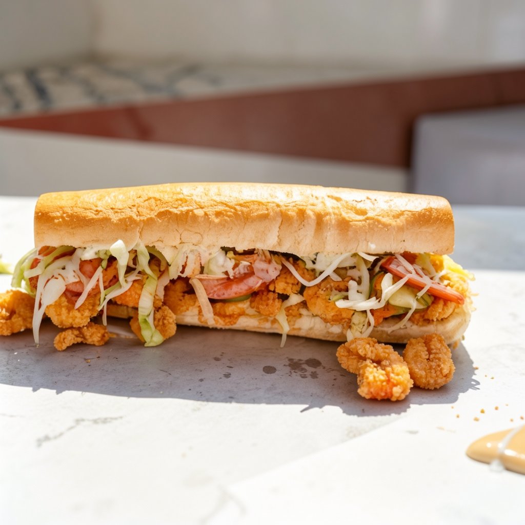 Fried Shrimp Po-Boy