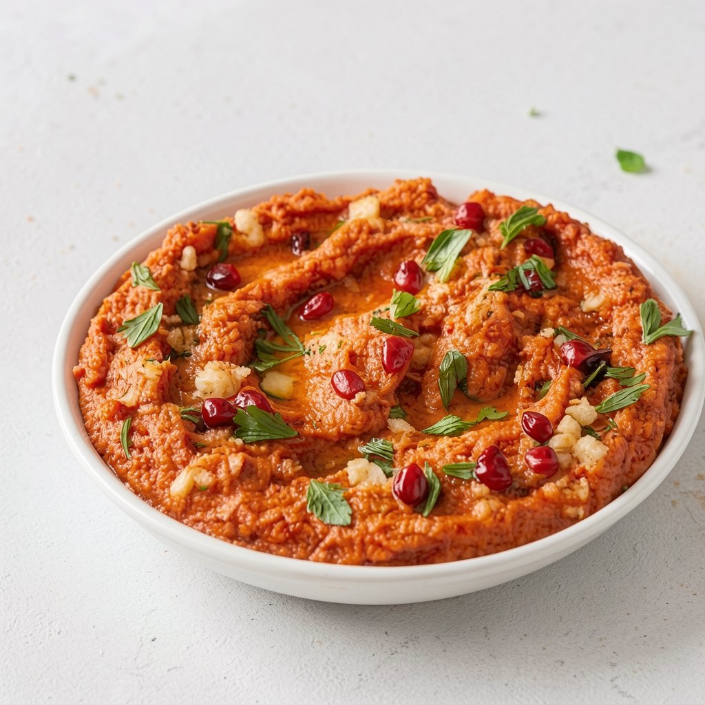 Muhammara (Roasted Red Pepper Dip)